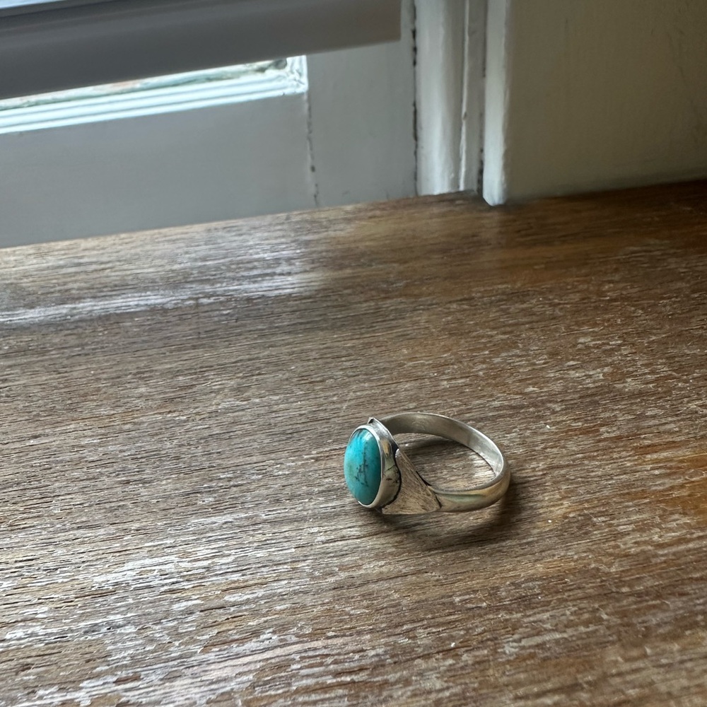 Turquoise Silver Ring